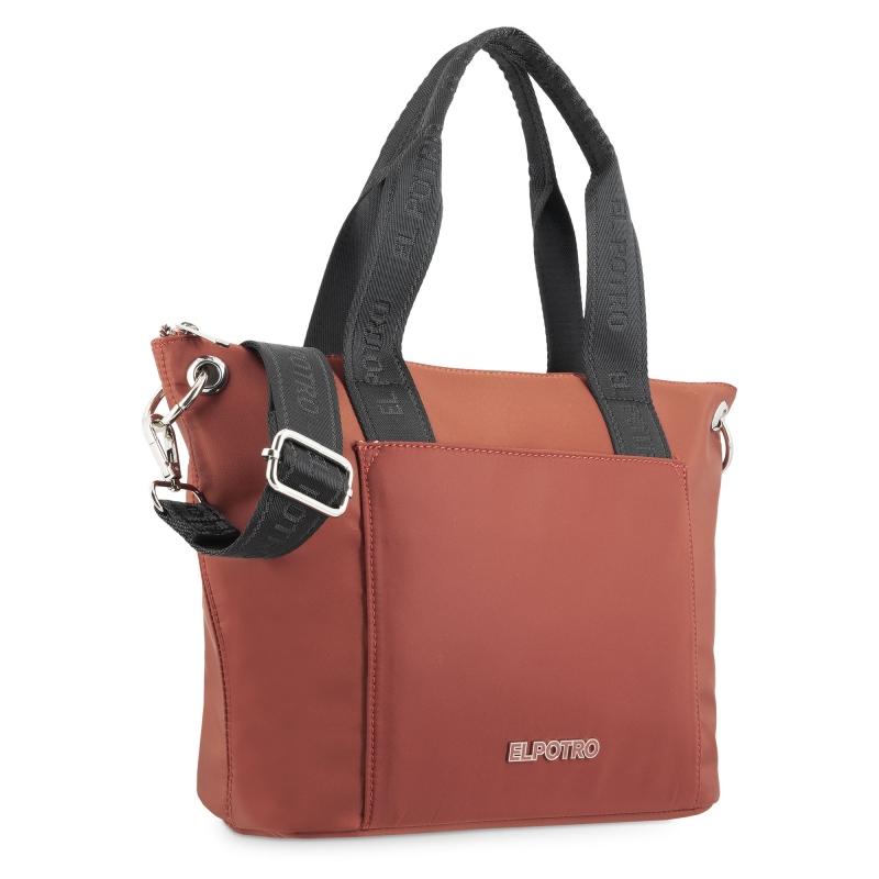 El Potro Bolso Cesta Bandolera Color Naranja-EL POTRO