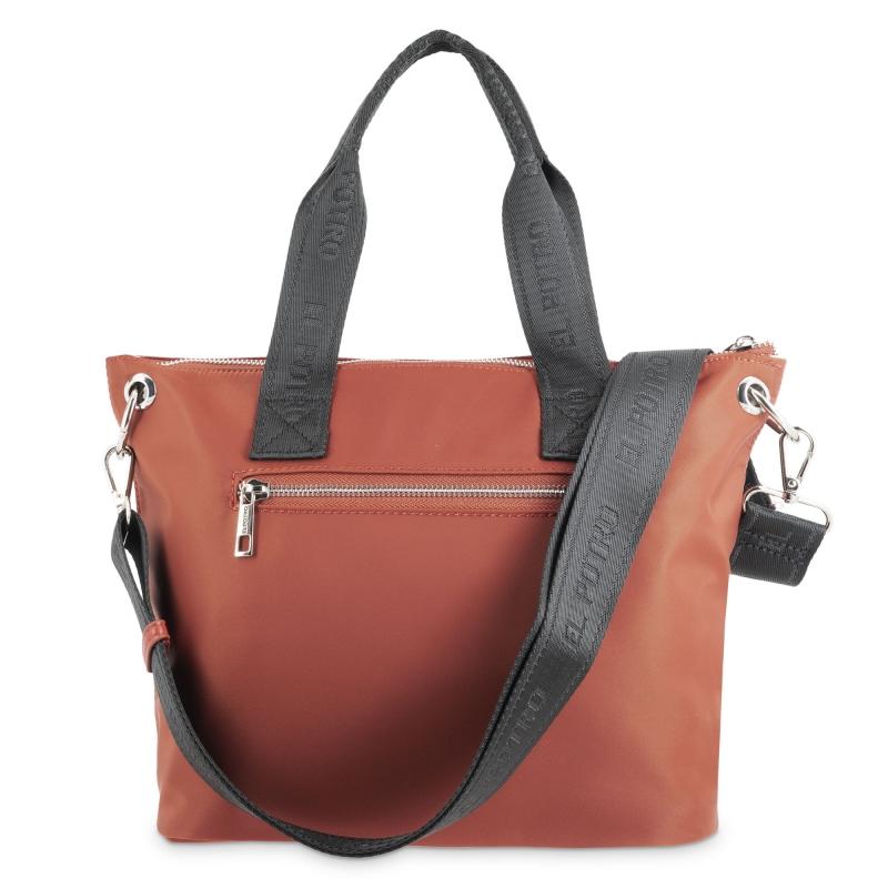 El Potro Bolso Cesta Bandolera Color Naranja-EL POTRO