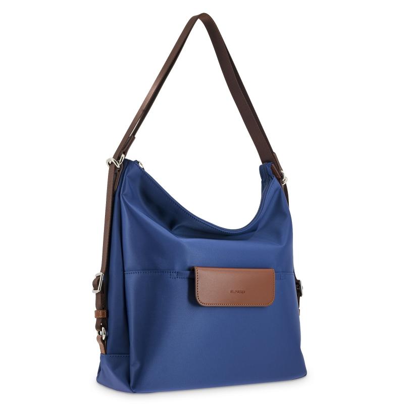 El Potro Bolso Convertible En Mochila Azul-El Potro