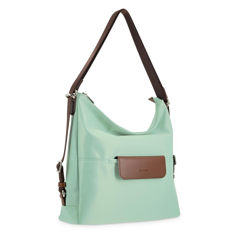 El Potro Bolso Convertible En Mochila Verde Agua-El Potro