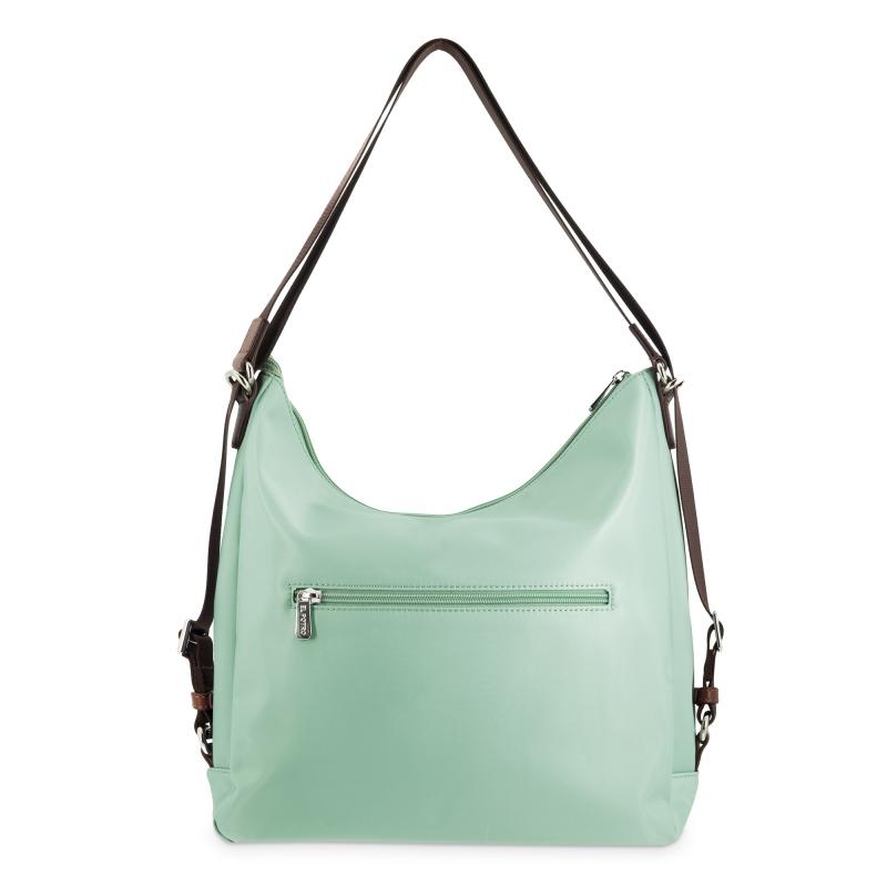 El Potro Bolso Convertible En Mochila Verde Agua-El Potro