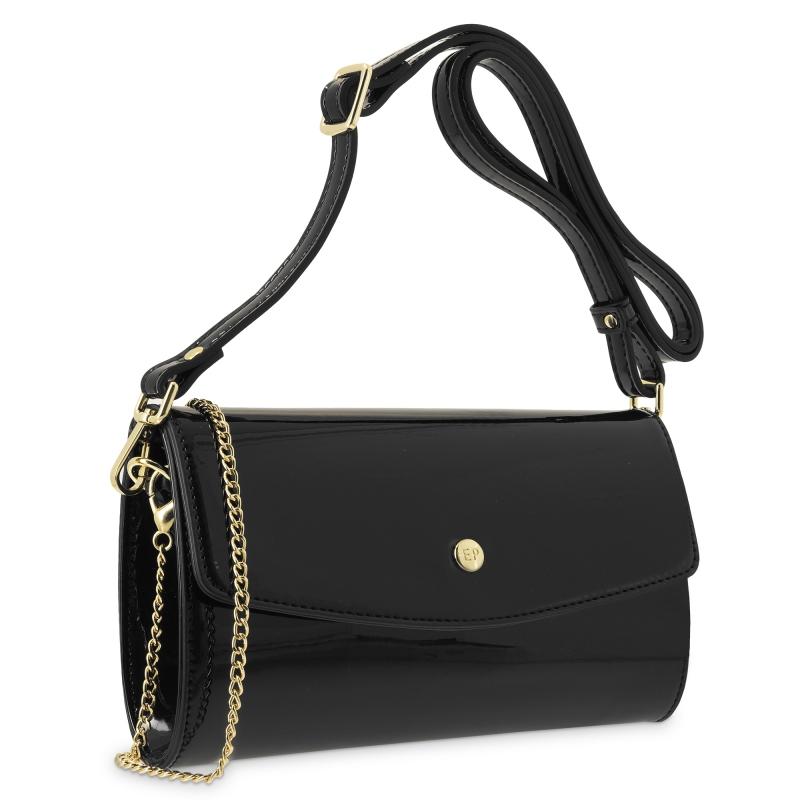 El Potro Bolso De Fiesta Mujer En Color Negro - Charol