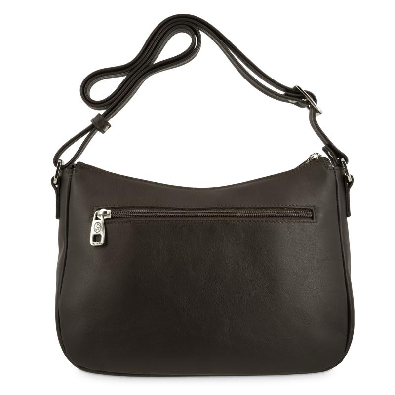 El Potro Bolso Hobo Mujer En Piel Vacuno Color Marrón - Cromo