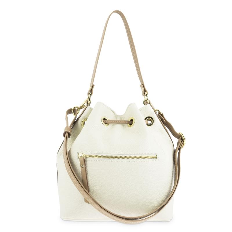 El Potro Bolso Saco Mujer En Piel Vacuno Color Ivory - Oasis