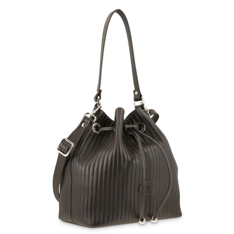 El Potro Bolso Saco Mujer En Piel Vacuno Color Marrón- Cromo