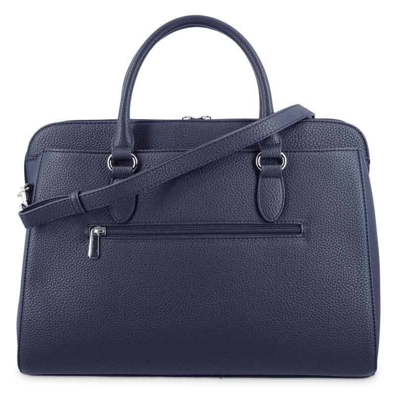 El Potro Bolso Shopping 3 Cremalleras De El Potro Color Azul-Siena