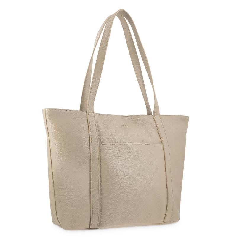 El Potro Bolso Shopping De El Potro Color Almendra-Siena