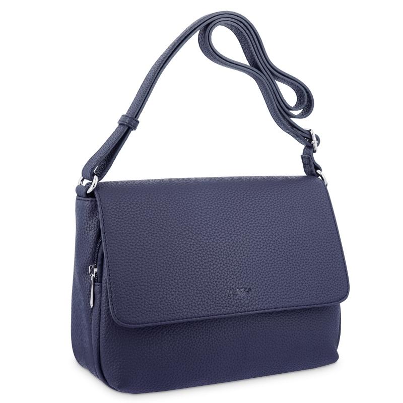 El Potro Bolso Solapa Bandolera De El Potro Color Azul-Siena