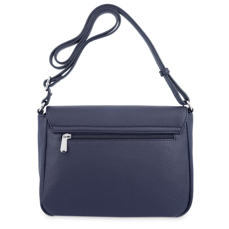 El Potro Bolso Solapa Bandolera De El Potro Color Azul-Siena