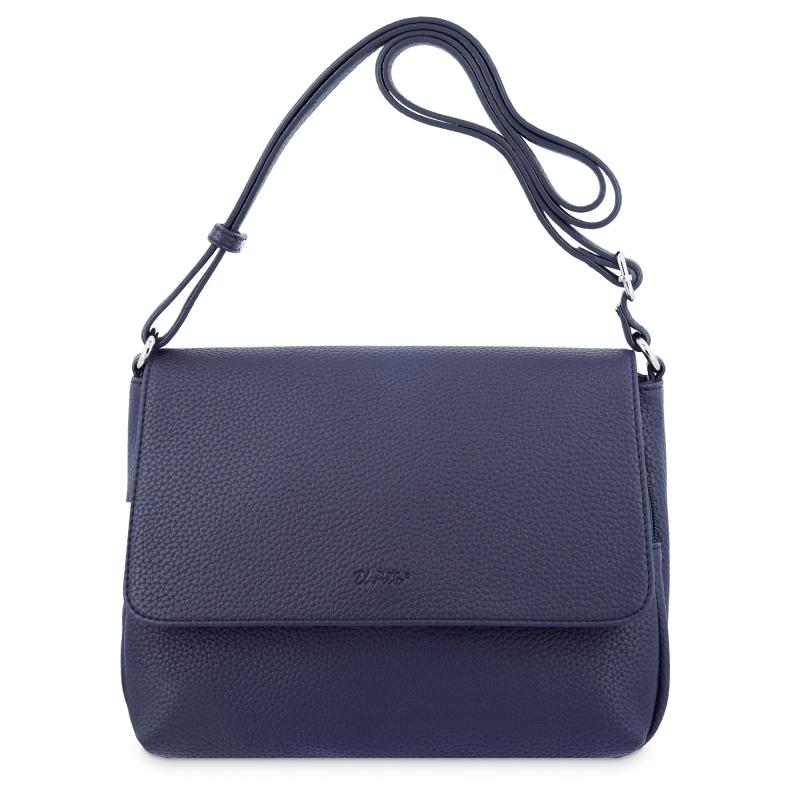 El potro Bolso solapa bandolera de El Potro color azul-Siena