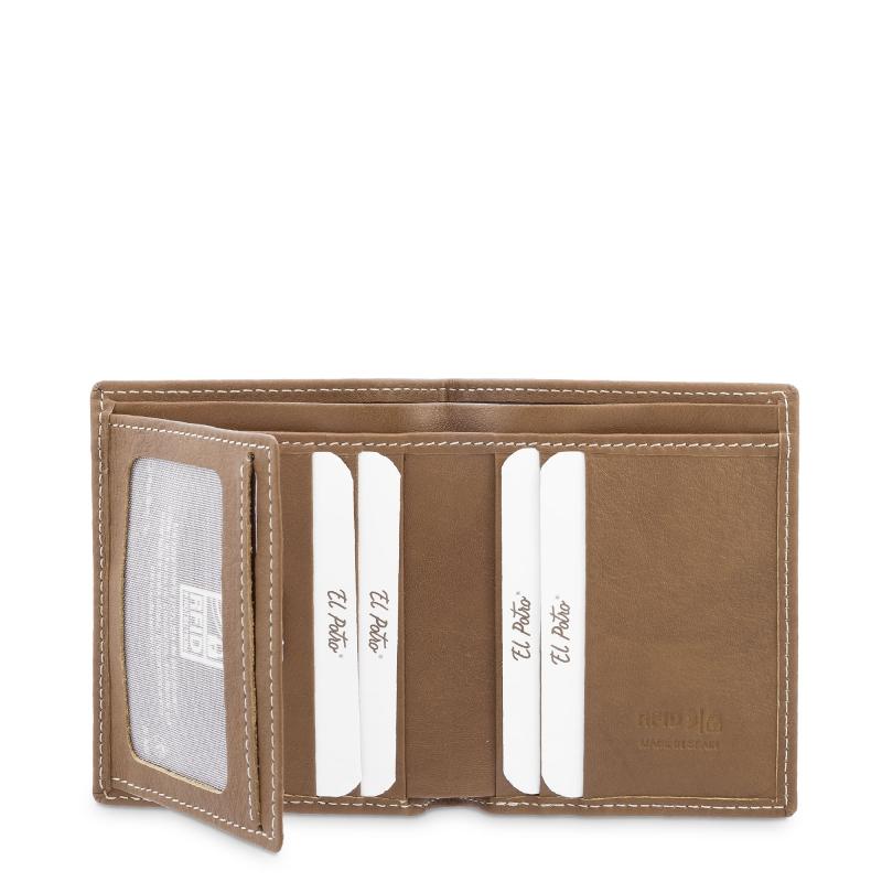 El Potro Cartera Billetera En Piel Vacuno Color Cuero-origen-El Potro