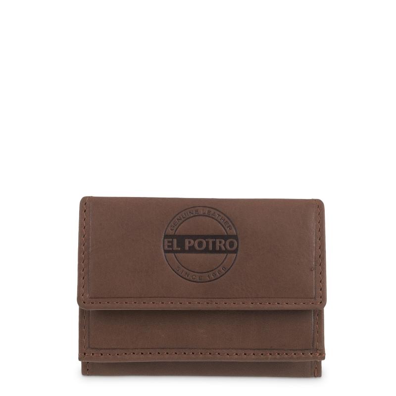 El potro Cartera con monedero interior de hombre en piel vacuno cuero Legitimo-E L P O T R O