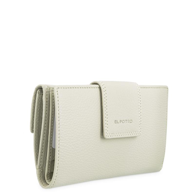 El Potro Cartera De Mujer Grande En Piel Vacuno Color Beige - I R I S