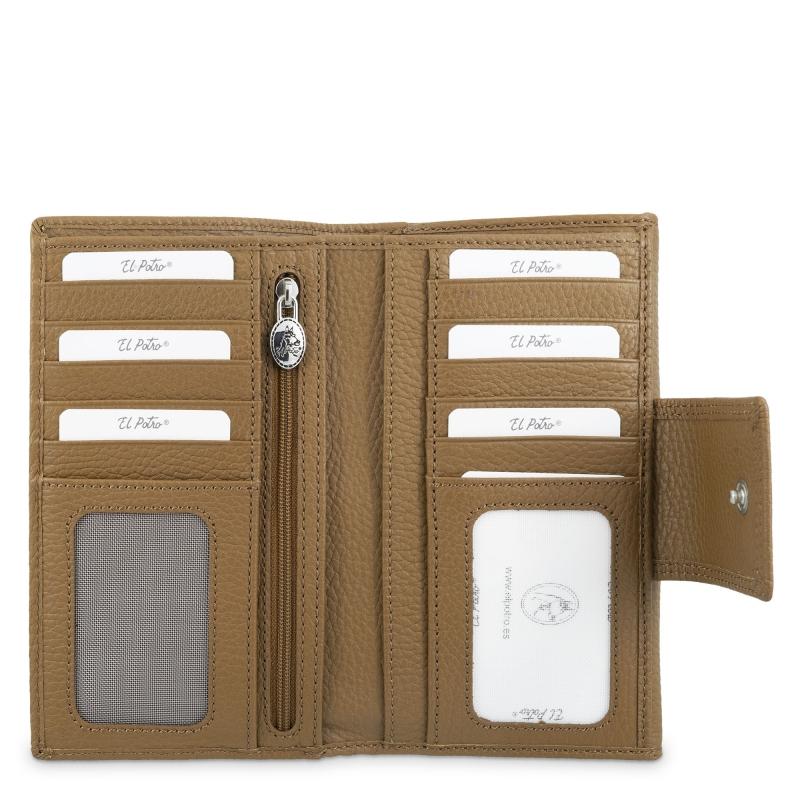 El Potro Cartera De Mujer Grande En Piel Vacuno Color Cuero - I R I S