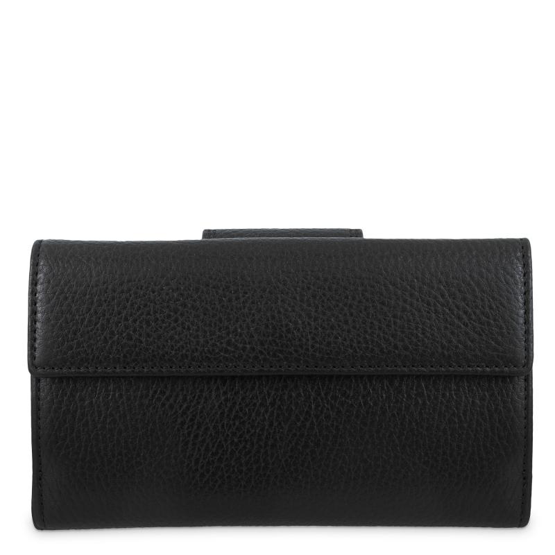 El Potro Cartera De Mujer Grande En Piel Vacuno Color Negro - I R I S