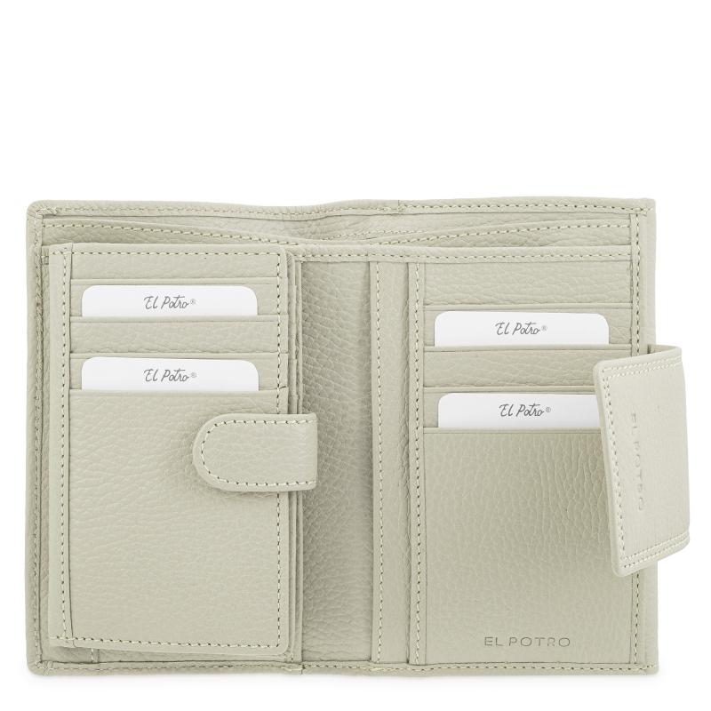 El Potro Cartera De Mujer Mediana En Piel Vacuno Color Beige- I R I S