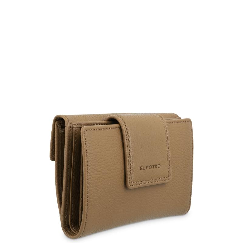 El Potro Cartera De Mujer Mediana En Piel Vacuno Color Cuero- I R I S