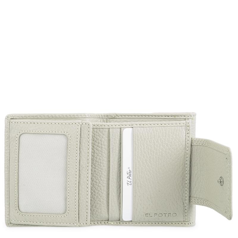 El Potro Cartera De Mujer Pequeña En Piel Vacuno Color BEIGE - I R I S