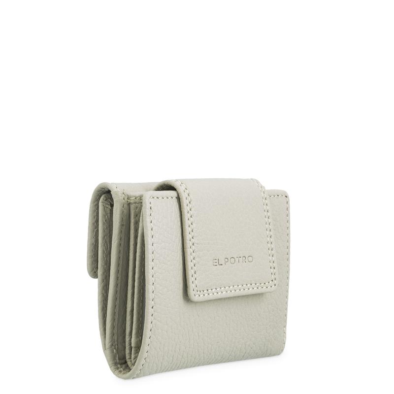 El Potro Cartera De Mujer Pequeña En Piel Vacuno Color BEIGE - I R I S