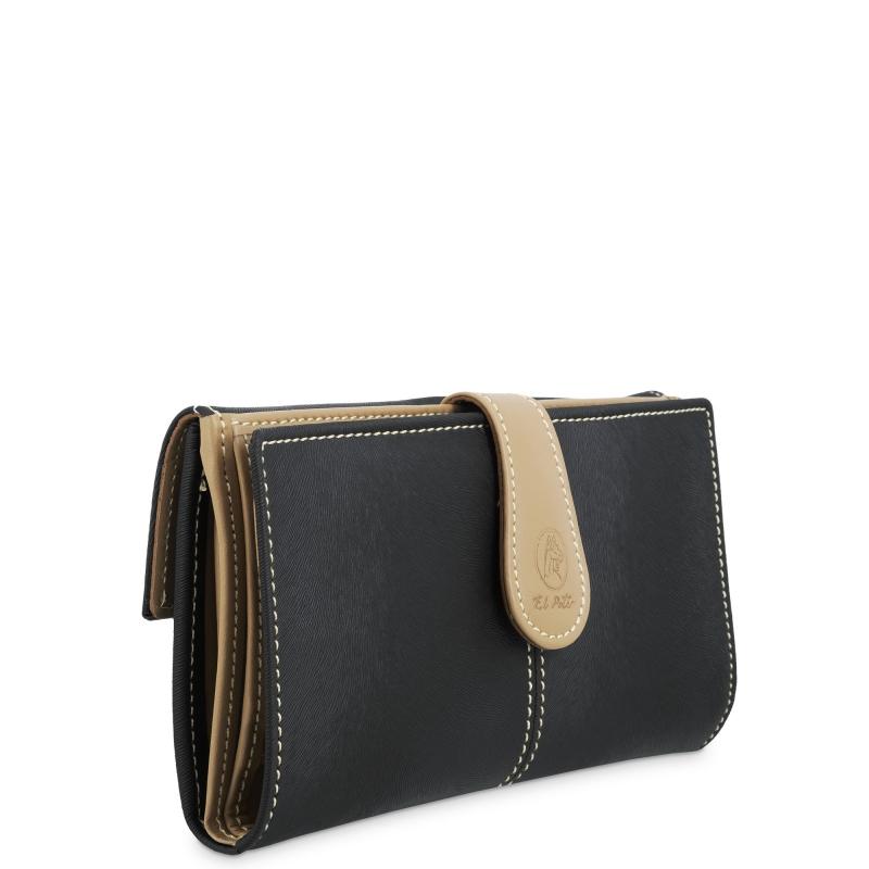 El Potro Cartera Grande Mujer En Color Negro-base-El Potro