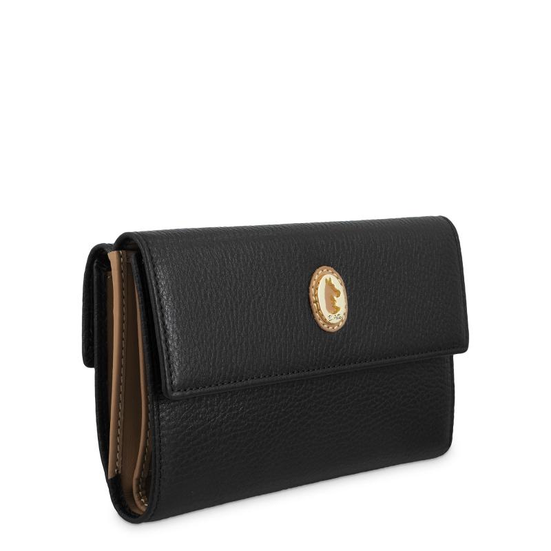 El Potro Cartera Grande Mujer En Piel Vacuno Color Negro-El Potro