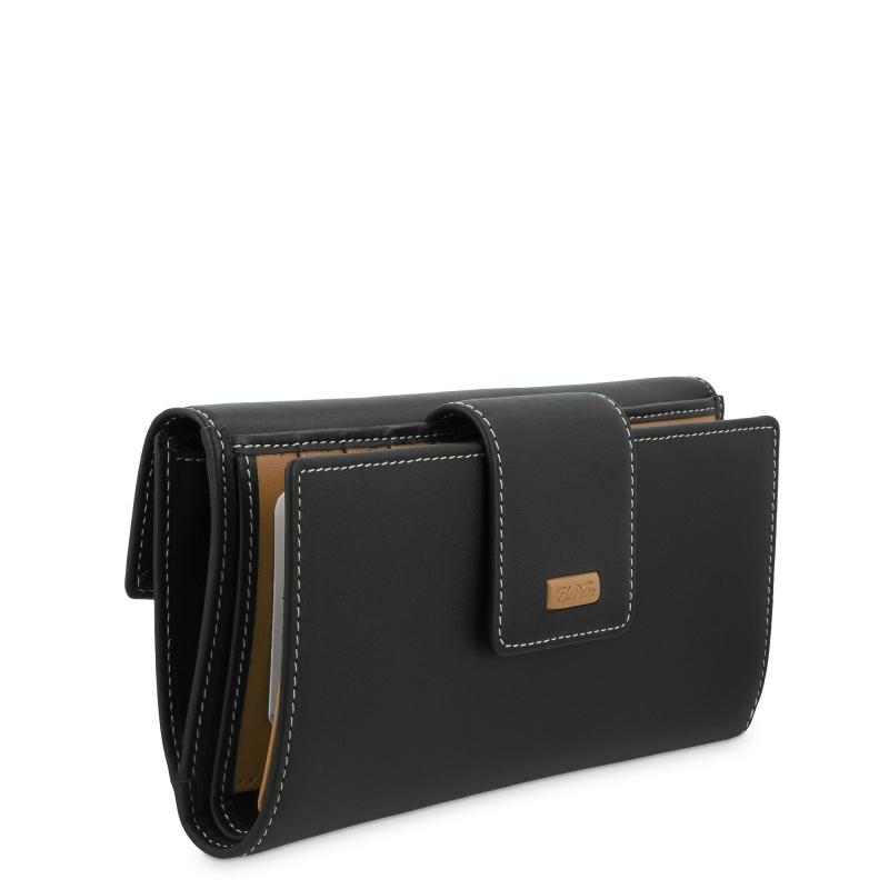El Potro Cartera Grande Mujer En Piel Vacuno Color Negro-El Potro