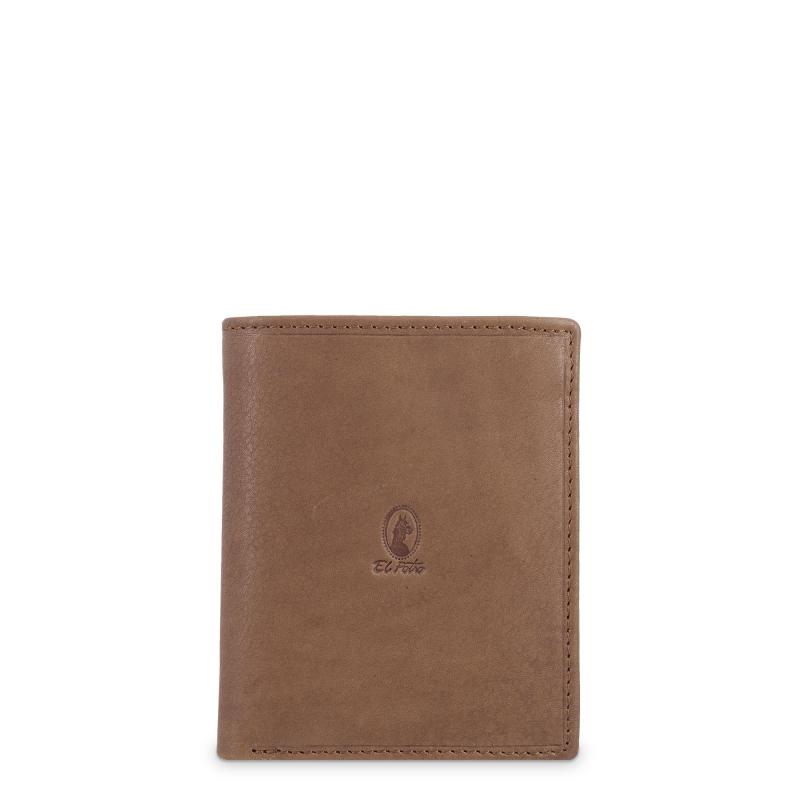 El potro Cartera hombre en piel vacuno color cuero-Durango