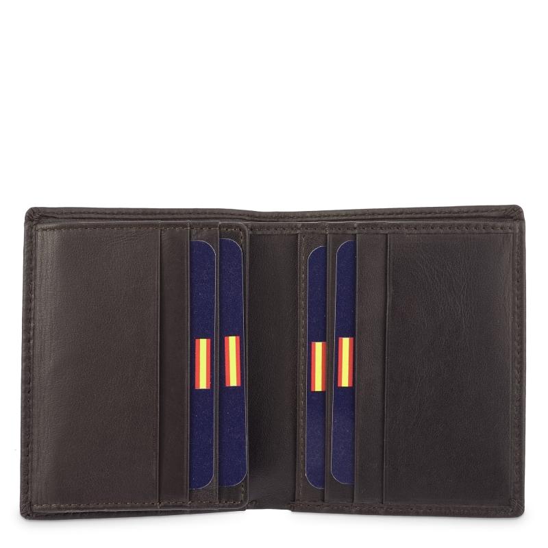 El Potro Cartera Hombre En Piel Vacuno Color Marrón - Roma