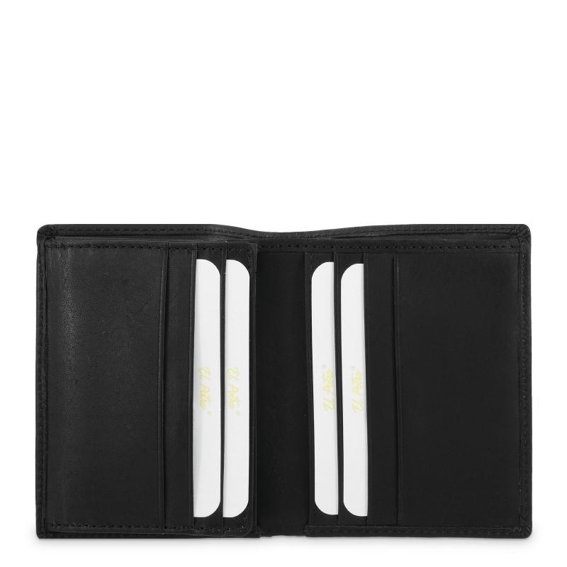 El Potro Cartera Hombre En Piel Vacuno Color Negro -Durango