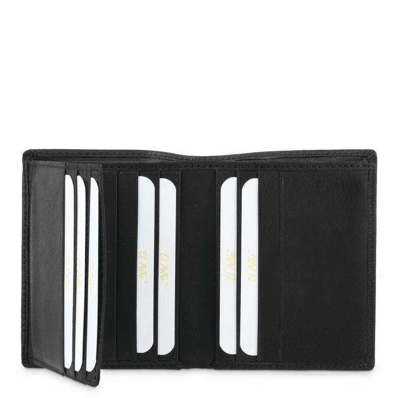 El Potro Cartera Hombre En Piel Vacuno Color Negro -Durango