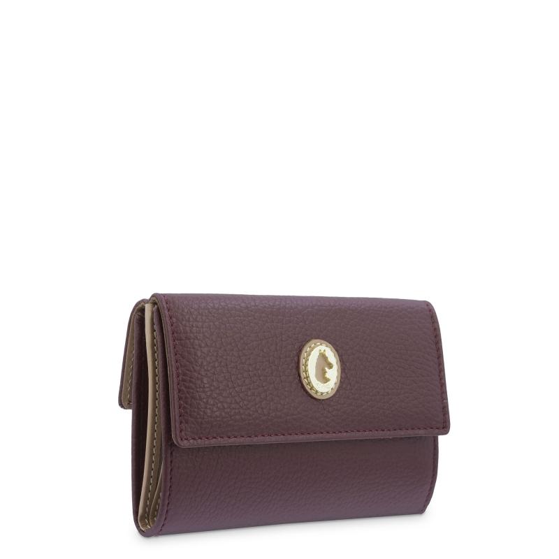 El Potro Cartera Mediana Mujer En Piel Vacuno Color Burdeos-El Potro