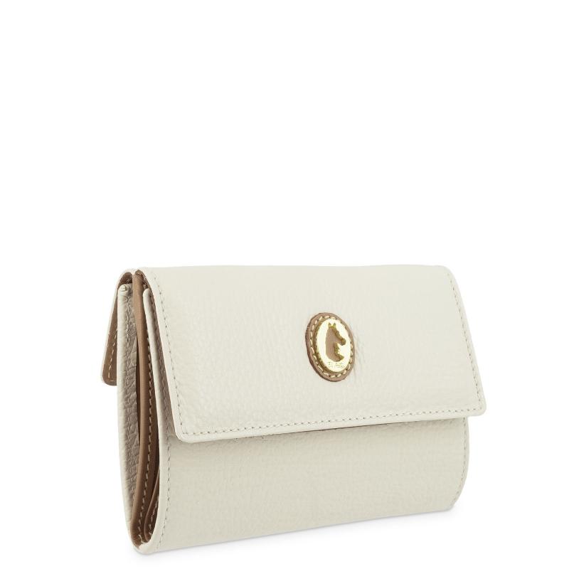 El Potro Cartera Mediana Mujer En Piel Vacuno Color Ivory-El Potro