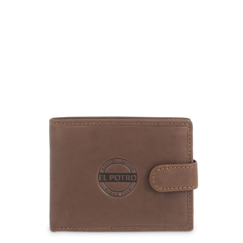 El potro Cartera monedero interior de hombre en piel vacuno cuero Legitimo-E L P O T R O