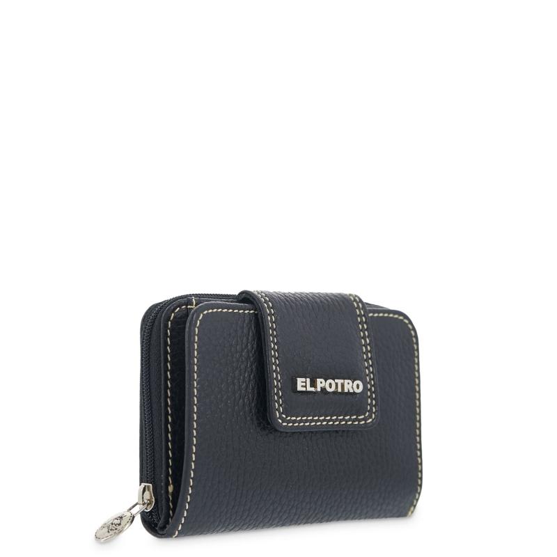 El Potro Cartera Mujer En Piel Vacuno Color Negro - Floater