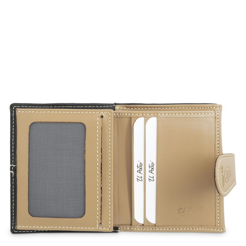 El Potro Cartera Pequeña De Mujer De Color Negro-Base