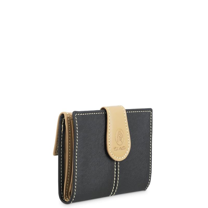 El Potro Cartera Pequeña De Mujer De Color Negro-Base