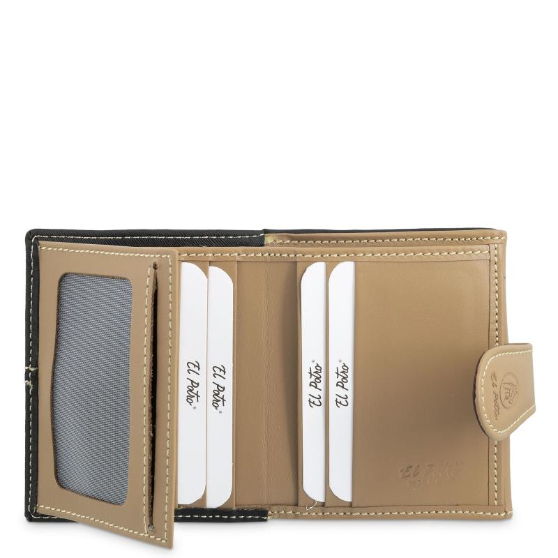 El Potro Cartera Pequeña De Mujer De Color Negro-Base