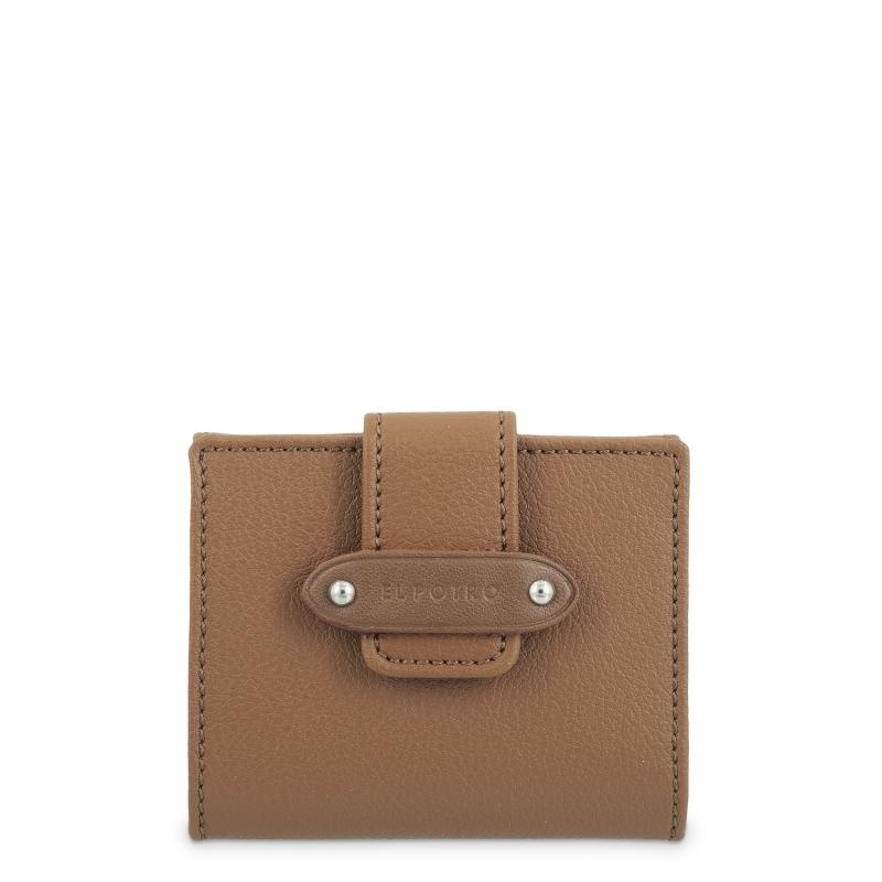 El potro Cartera pequeña mujer color cuero casual- E L P O T R O