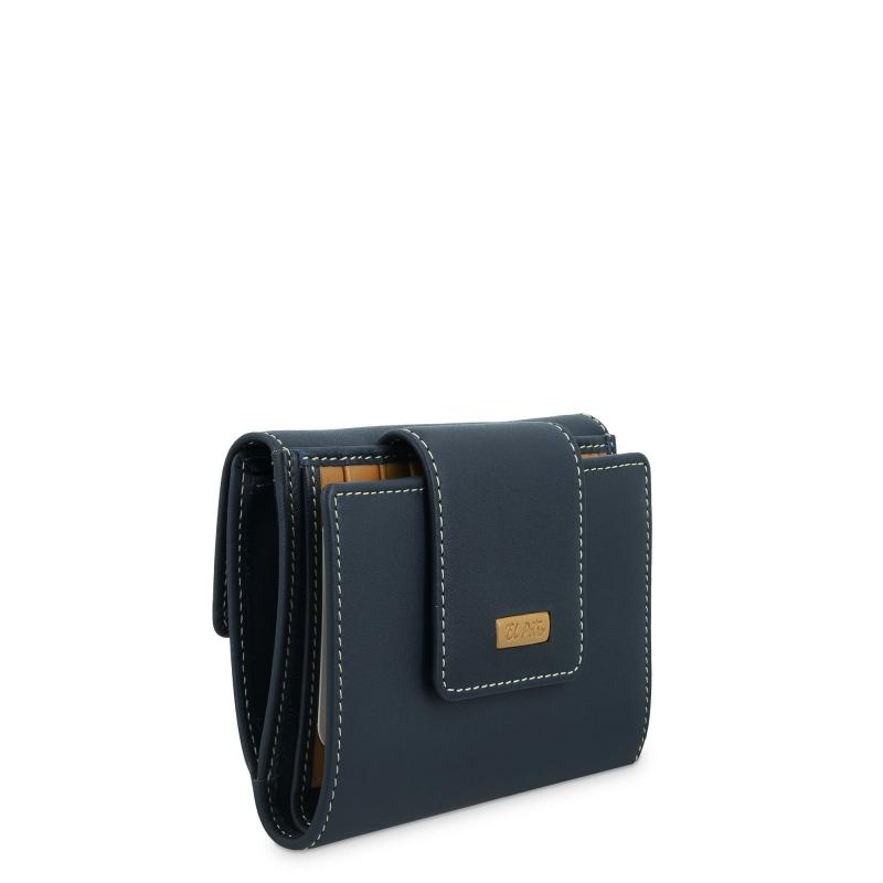 El Potro Cartera Pequeña Mujer En Piel Vacuno Color Azul-El Potro