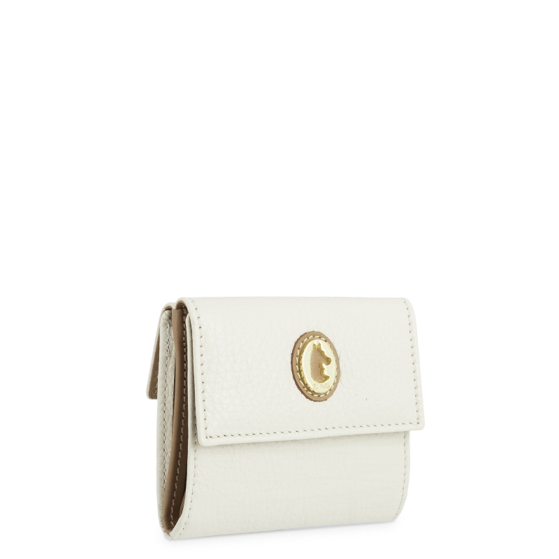El Potro Cartera Pequeña Mujer En Piel Vacuno Color Ivory-El Potro