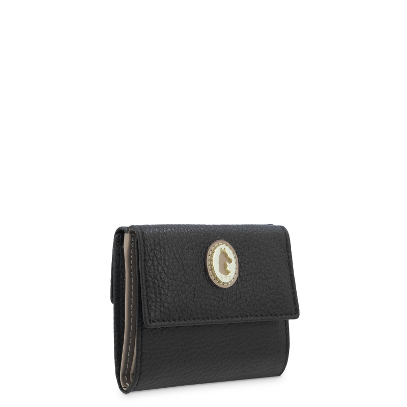 El Potro Cartera Pequeña Mujer En Piel Vacuno Color Negro-El Potro