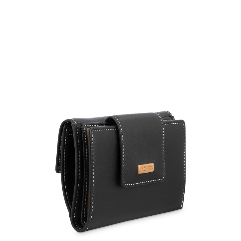 El Potro Cartera Pequeña Mujer En Piel Vacuno Color Negro-El Potro
