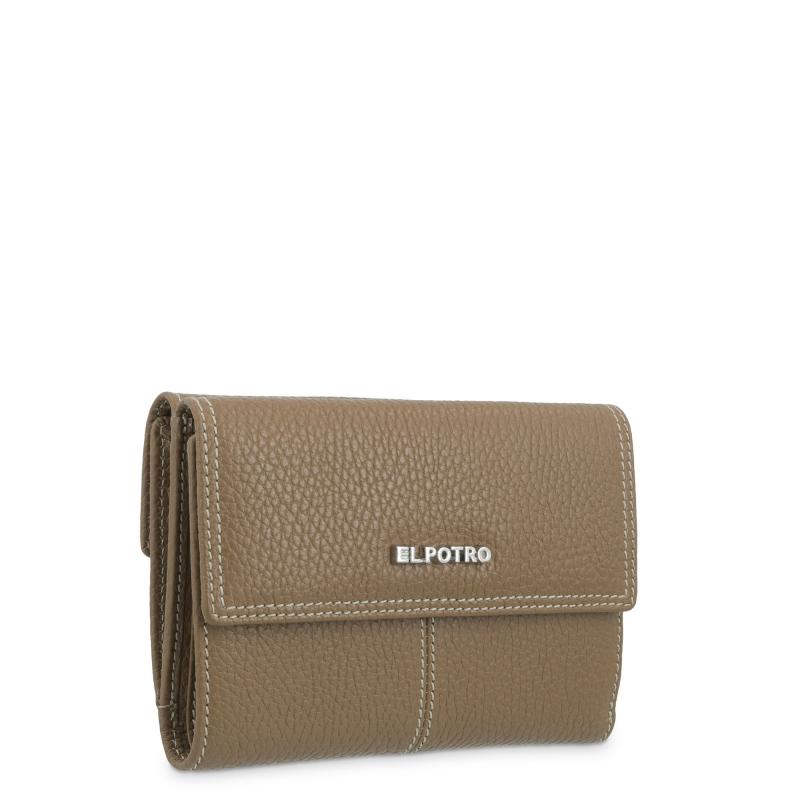 El Potro Cartera Solapa Mujer En Piel Vacuno Color Cuero - Floater