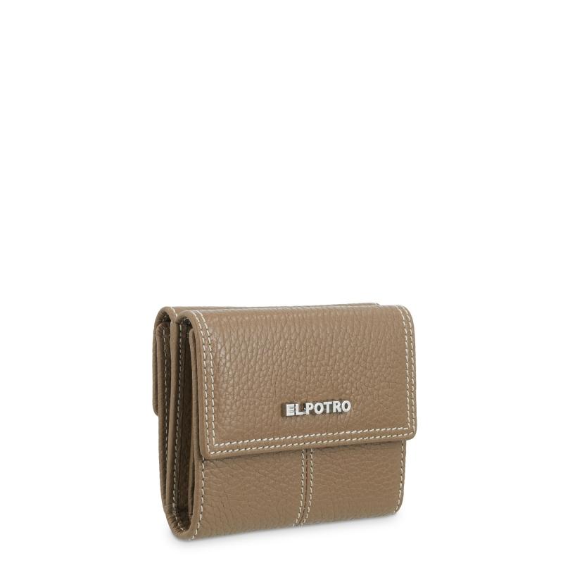 El Potro Cartera Solapa Pequeño Mujer En Piel Vacuno Color Cuero- Floater