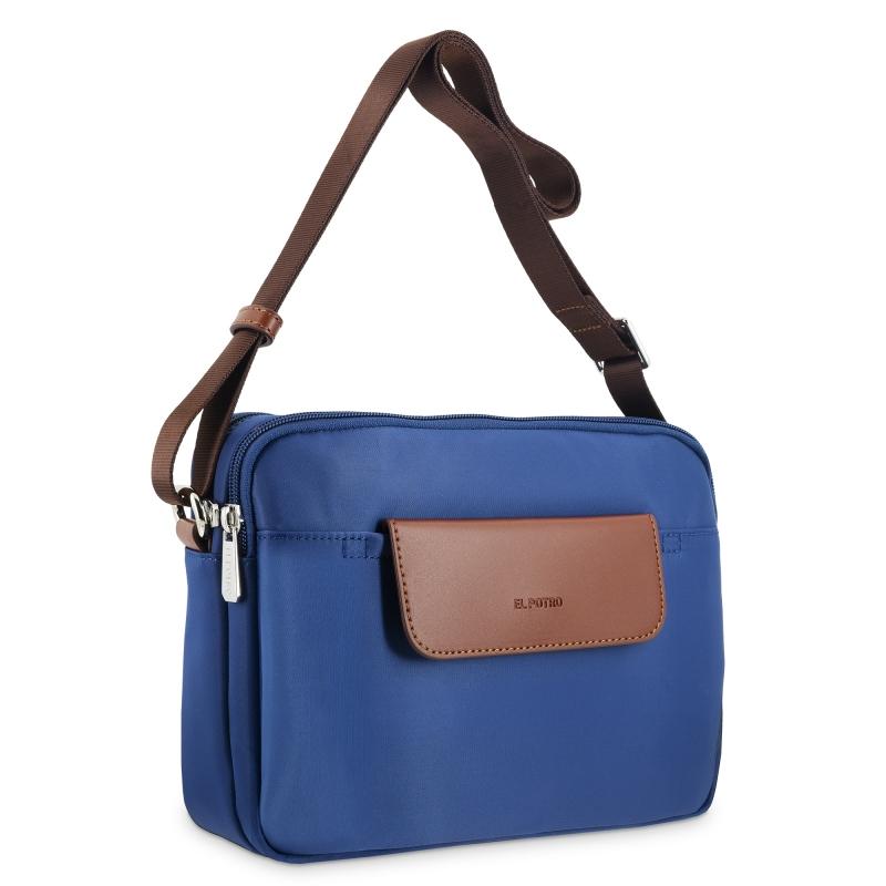 El Potro Bolso Bandolera Azul-El Potro