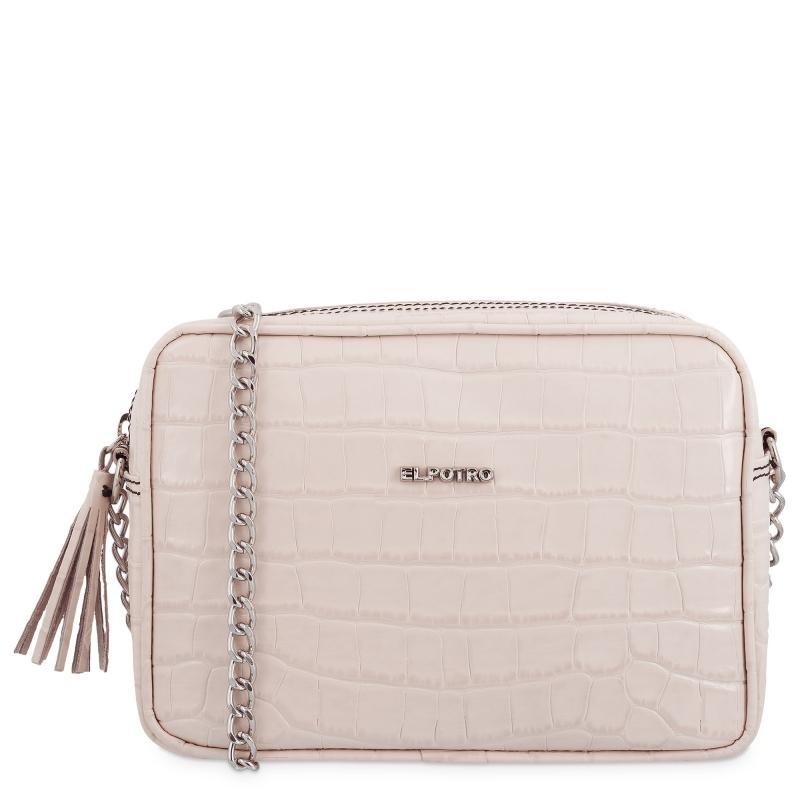 El potro BOLSO BANDOLERA BEIGE EL POTRO