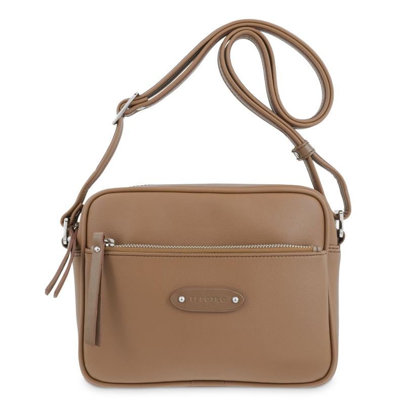 El potro Bolso Bandolera color cuero- El Potro