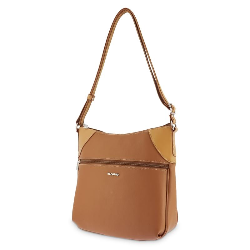 El Potro Bolso Bandolera Mujer Color Cuero-Angula