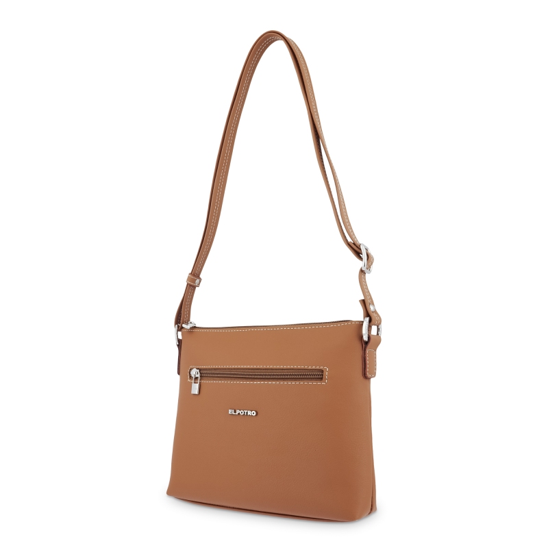 El Potro Bolso Bandolera Mujer Color Cuero-Angula