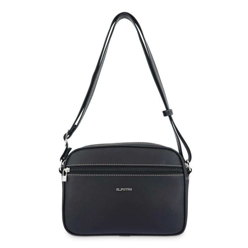 El potro Bolso Bandolera mujer color negro - Angula